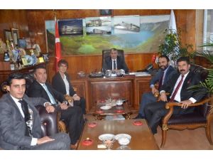 Bitlis Barosundan Başkan Aksoy’a ziyaret