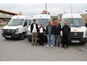 Yozgat’ta minibüs şoförlerin vergi tepkisi
