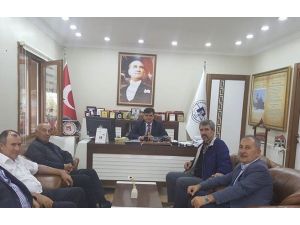 Bursa Pazaryerililer Dernek Başkanı Turan’dan Başkan Yalçın’a ziyaret
