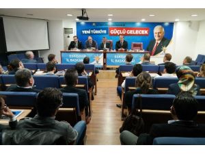 Karacan’dan AK Parti Tepebaşı yönetimine hayırlı olsun ziyareti