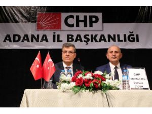 Adana’da CHP’den ’Darbe ve Hukuk’ konulu konferans