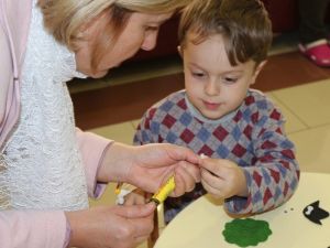 Çocuklara moral verdiler