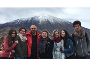 Mustafa Gürbüz Necat Bayel Anadolu Lisesi öğrencileri Ispanya’da