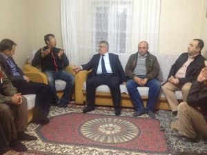 Vali Aykut Pekmez yaralanan Uzman Çavuş Asım Yiğit’i ziyaret etti