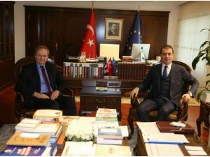 AB Bakanı Çelik, AB Türkiye Delegasyonu Başkanı Berger’i kabul etti