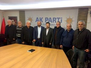 Söke AK Parti’nin ilçe başkanları referanduma hazır