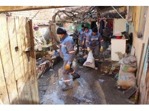 Pamukkale Belediyesi’nden  çöp ev seferberliği