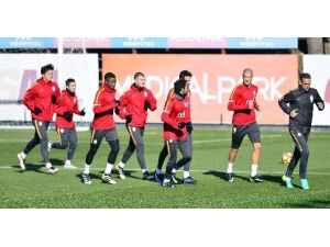 Galatasaray, Gaziantepspor maçı hazırlıklarını sürdürdü