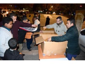 Aksaray Belediyesi 7 bin 500 adet kandil simidi dağıttı