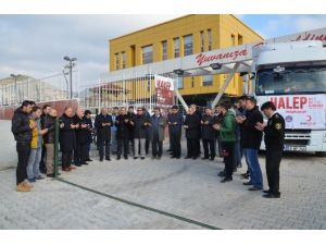 Osmancık KYK’nın Yardım Tır’ı Yola Çıktı