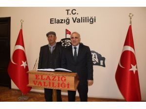 Şehit Ömer Halisdemir’in babasından Vali Zorluoğlu’na ziyaret