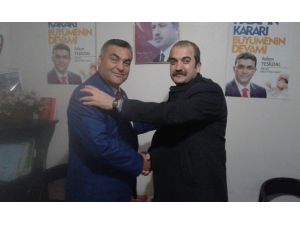 AK Parti Samandağ İlçe Başkanı Selahattin Yeter görevi devraldı