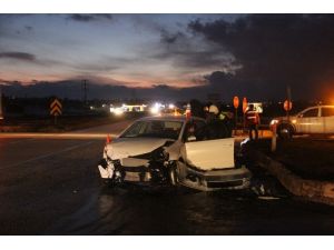 Bolu’da iki otomobil çarpıştı: 1 yaralı