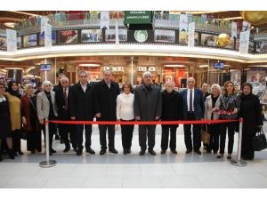 AVM’de Kağıt Rölyef Atölye sergisi açıldı