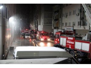 Kayseri’de belediye binasında yangın