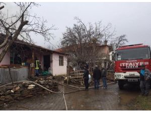 Denizli’de ev yangınında bir kişi hayatını kaybetti