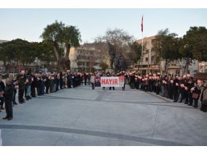 Söke CHP’den anayasa eylemi