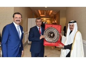 Sorgun TSO Başkanı Arslan’dan Katar Başbakan Yardımcısına ziyaret