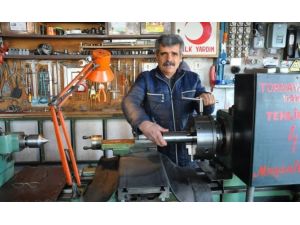 40 yıldır tezgah başında