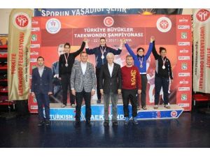 Büyükler Türkiye Tekvando Şampiyonası sona erdi