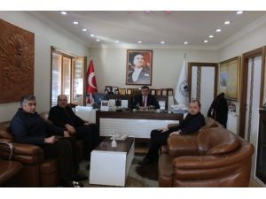 AK Partili başkanlardan Başkan Yalçın’a ziyaret