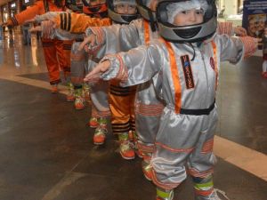 Ufozaytürk Uzay Macerası etkinliği çocukların büyük ilgisini çekiyor