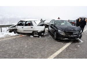 Sinop’ta trafik kazası: 7 yaralı