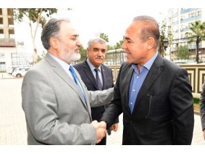 Başkan Sözlü’den Müftü Çınar’a ziyaret