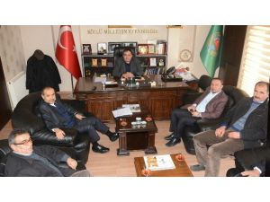 Milletvekili Aydoğdu ve Başkan Karatay’dan ziraat odasına ziyaret