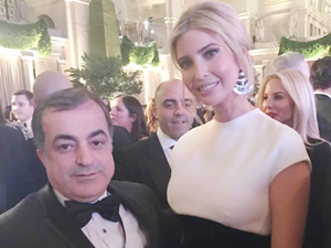 SİNBO'nun patronu Mehmet Demir, Trump ailesiyle tanıştı