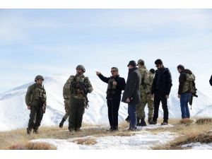 Tunceli Valisinden askeri üs bölgesine ziyaret