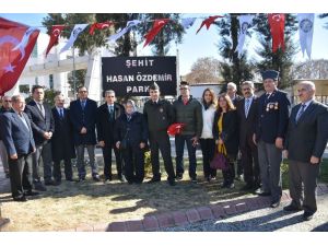 Şehit polis memuru Hasan Özdemir’in adı parkta yaşayacak