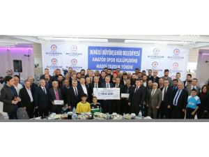 Denizli Büyükşehir’den 97 amatör spor kulübüne 900 bin TL destek