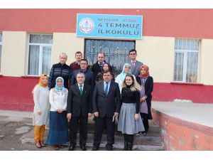 Milli Eğitim Müdürü Demir, Acıgöl’de okulları ziyaret etti