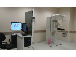 Nusaybin Devlet Hastanesine mamografi cihazını alındı