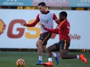 Galatasaray’da derbi hazırlıkları devam ediyor