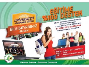 Bolu Belediyesi 1 Mart’ta laptop dağıtacak