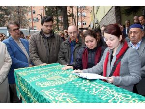 Dr. Mustafa Deniz için tören düzenlendi