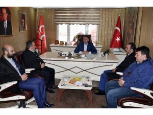 AK Parti Yozgat İl Teşkilatından, MHP İl Başkanlığına ziyaret