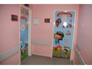 Cizre Devlet Hastanesinde çocuklara özel yenilik