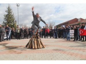 Bolu’da ülkücüler Nevruz’u üniversitede kutladı