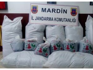 Mardin’de 280 kilogram kaçak çay ele geçirildi
