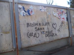 Duvar yazıları şimdilere bir başka