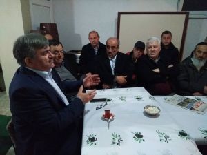 Ak Parti Milletvekili Çaturoğlu Referandum Gezilerini Alaplı’da Sürdürüyor