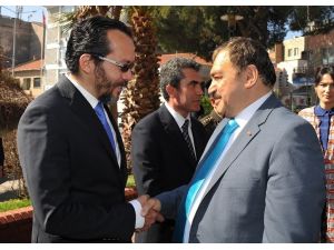 ADÜ Rektörü Bircan, Bakan Eroğlu ile görüştü