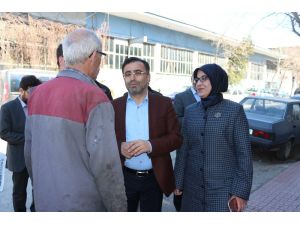 AK Parti heyeti Meram’da referandum çalışmalarını sürdürdü
