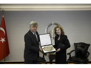 Slovakya Büyükelçisi, Büyükşehir Belediyesi’ni ziyaret etti