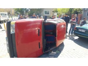 Marmaris’te trafik kazası; 1 yaralı