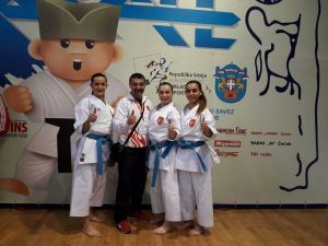 Darıcalı karateciler Balkan Şampiyonu oldu