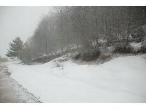 Tokat’ta kar yağışı etkili oldu